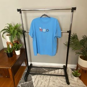 “America the beeutiful” bumblebee flower tshirt oversized